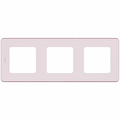 Legrand INSPIRIA Розовый Рамка - 3 поста