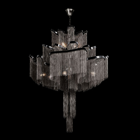 Подвесная люстра LOFT IT 10208/1000 Gunmetal
