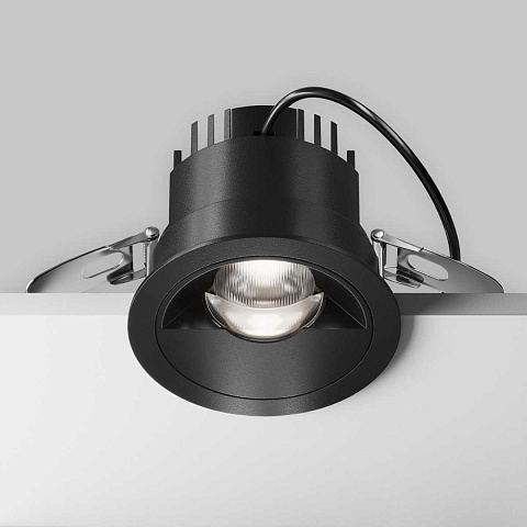 Встраиваемый светильник Maytoni DL100-12W2.7-3-4K-RD-B