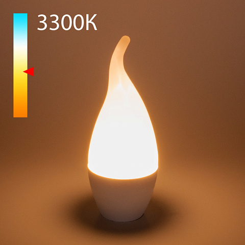 Светодиодная лампа Elektrostandard Свеча на ветру СDW LED D 6W 3300K E14 (BLE1434)