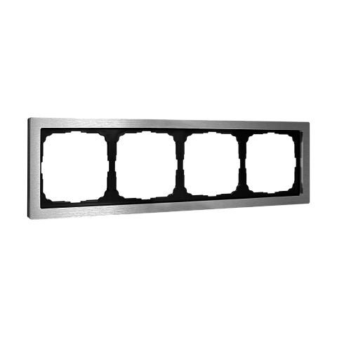 Systeme Electric ArtGallery Pure Металл Алюминий Рамка 4-ая