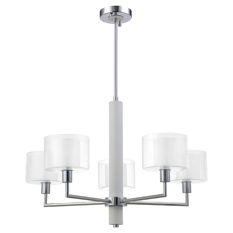 Люстра на штанге Crystal Lux MAESTRO SP-PL5 CHROME