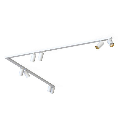 Накладной спот Nowodvorski Mono Corner 2x150 White/Gold 7695