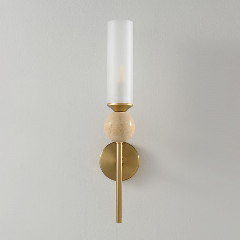 Бра Crystal Lux SIMPLY AP1.1 BRASS