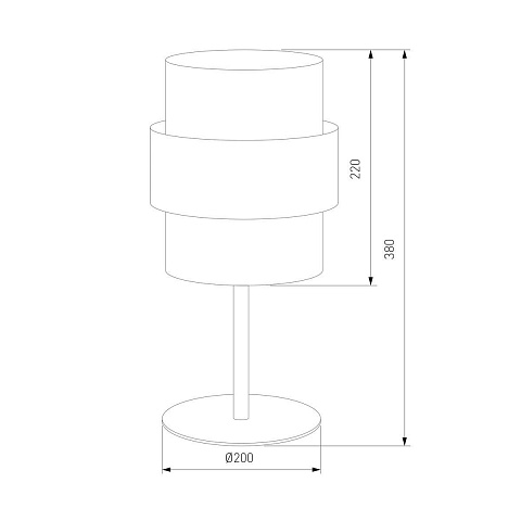Настольная лампа TK Lighting 5404 Calisto