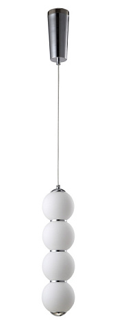 Подвесной светильник Crystal Lux DESI SP4 CHROME/WHITE