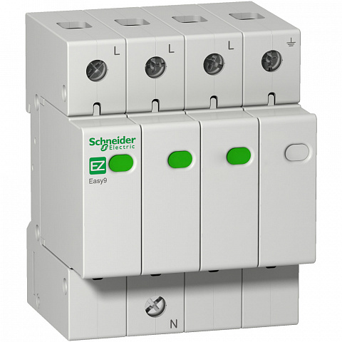 Schneider Electric EASY 9 Устройство защиты от импульсных помех 3П+Н 20кА