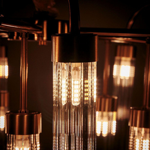 Подвесная люстра Arte Lamp Borgia A4088LM-15AB