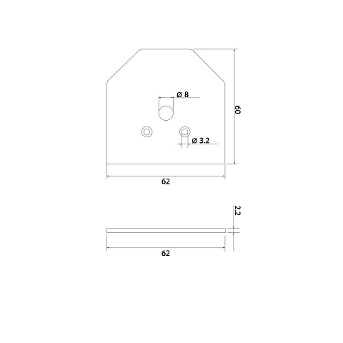 Заглушка для шинопровода Elektrostandard Slim Magnetic 85125/00 2 шт. a062152