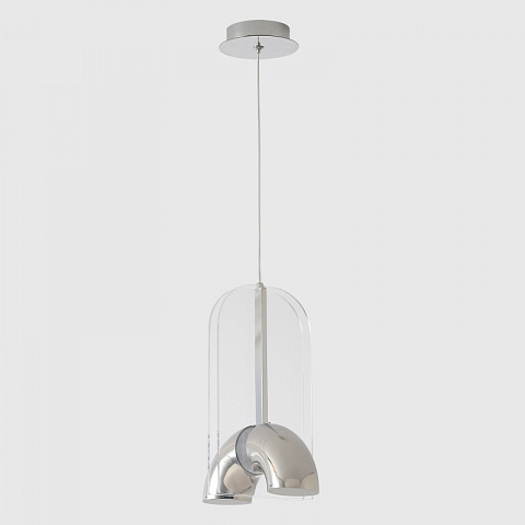 Подвесной светильник Crystal Lux ELEMENT SP12W LED CHROME