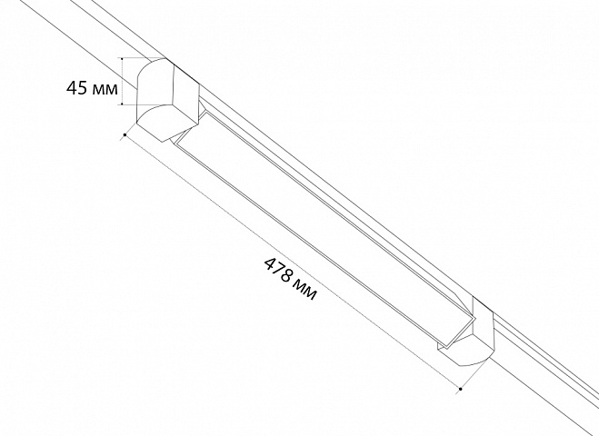 Светильник на шине ITALLINE IT08-8030 white 4000K