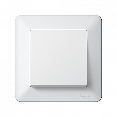 Systeme Electric AtlasDesign Air Лотос/дымчатый белый Рамка 1-ая