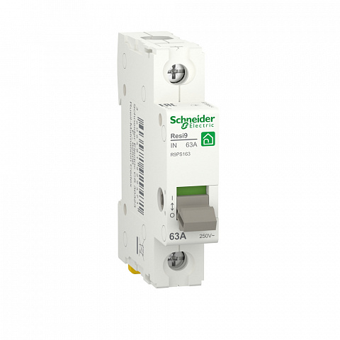Schneider Electric RESI9 Выключатель нагрузки (мод. рубильник) 63А 1P