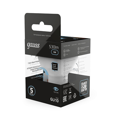 Светодиодная лампа Gauss 101506205-D