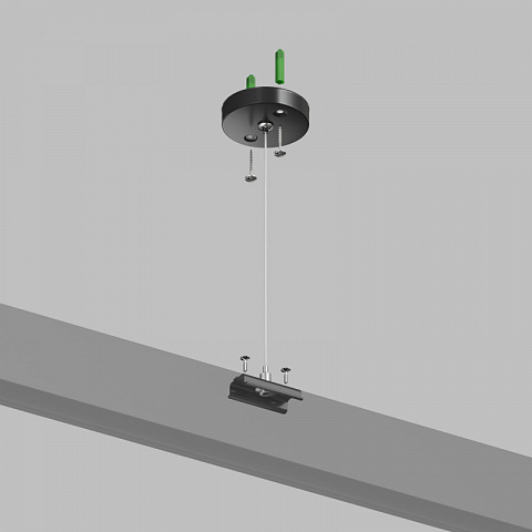 Подвесной комплект Denkirs TR2106-BK