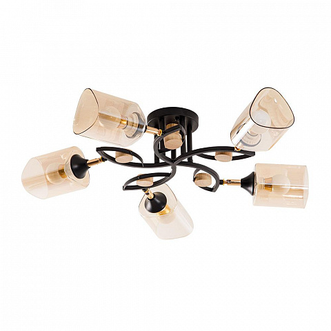 Накладная люстра ARTE Lamp A5076PL-5BK