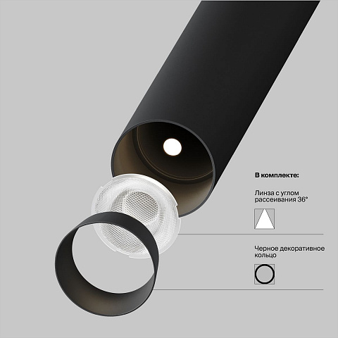 Светильник на шине Maytoni TR141-2-6W3K-M-B