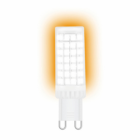 Лампа светодиодная Gauss G9 6,5W 3000К прозрачная 107309106