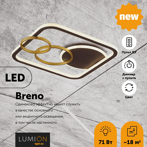 Накладной светильник LUMION 5246/71CL
