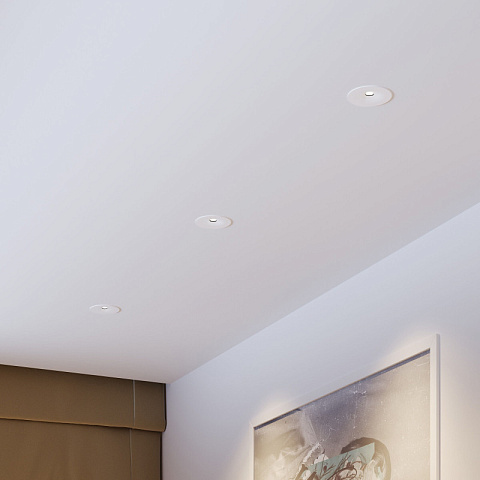 Встраиваемый светильник Elektrostandard 15275/LED 12W 3000K белый