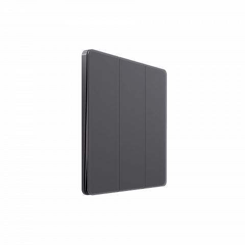 Systeme Electric Systeme Infinity Вулканический пепел Выключатель/Переключатель 3-клавишный, 10А