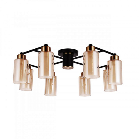 Накладная люстра ARTE Lamp A7027PL-8BK