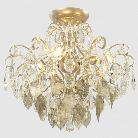 Потолочная люстра Crystal Lux Esmiralda PL4 Gold