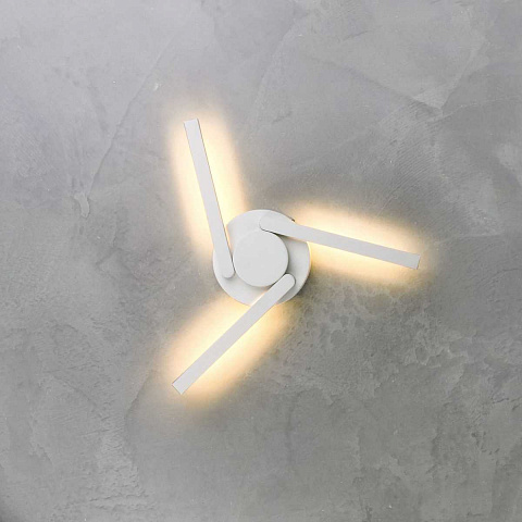 Уличный настенный светодиодный светильник Elektrostandard 1665 Techno LED Lever белый a040501