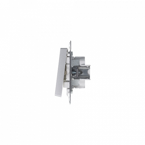 Systeme Electric AtlasDesign Алюминий Переключатель перекрестный сх.7, 10АХ, механизм