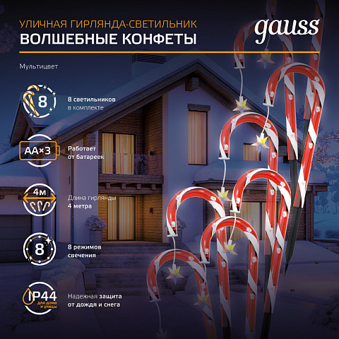Светодиодная фигура Gauss HL011