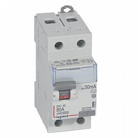 Legrand DX3 УЗО 2P 80А 30мА-AC
