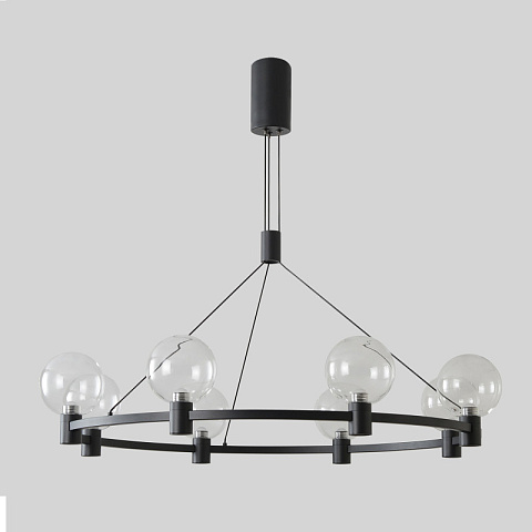 Подвесная люстра Crystal Lux DUET SP56W LED BLACK