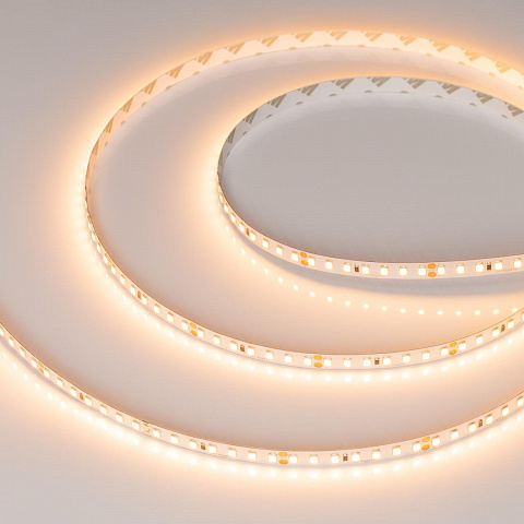 Светодиодная лента UL-A140-8mm 24V Warm2400 (15 W/m, IP20, 5m) Arlight 053455