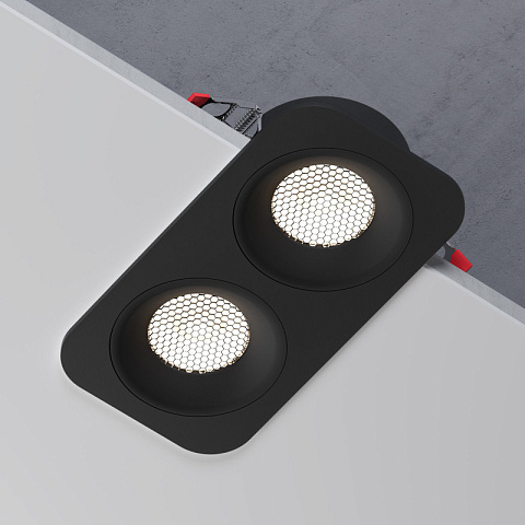 Встраиваемый светильник Elektrostandard 15277/LED 20W 4000K черный