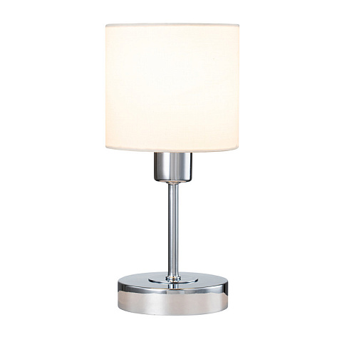 Настольная лампа Escada 1109/1 Chrome/Beige