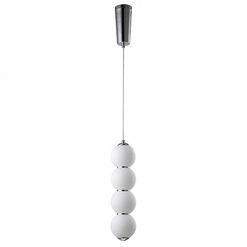 Подвесной светильник Crystal Lux DESI SP4 CHROME/WHITE