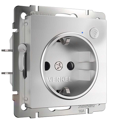 Розетка Wi-Fi Werkel (Умный дом) серебряный W1171606 a056420