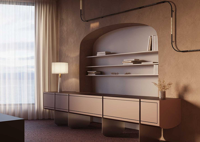Светильник на шине Maytoni C101CL-L500-12W3-6K-BS