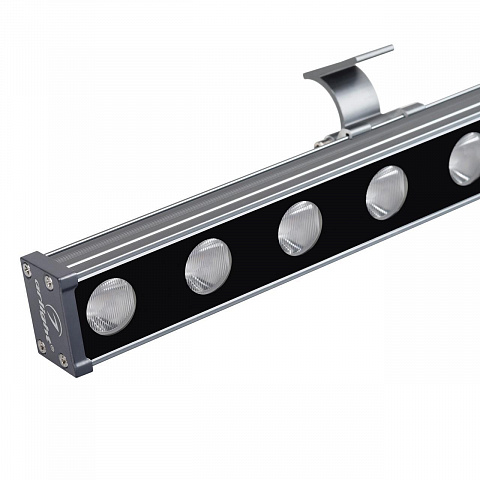 Линейный прожектор Arlight AR-LINE-760-18W Warm3000 (GR, 15x60 deg, 230V) 045371