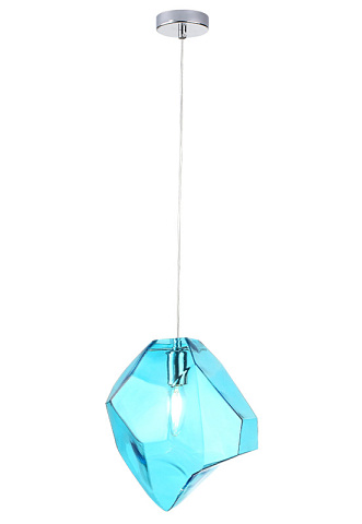 Потолочный детский светильник Crystal Lux NUESTRO SP1 CHROME/BLUE