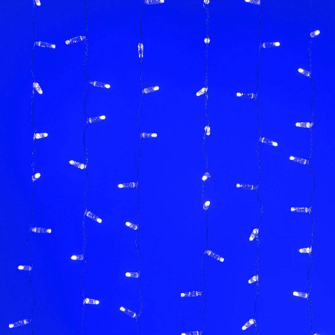 Уличная светодиодная гирлянда Ardecoled занавес 230V синий ARD-Curtain-Classic-2000X1500-Clear-360Led Blue 024849