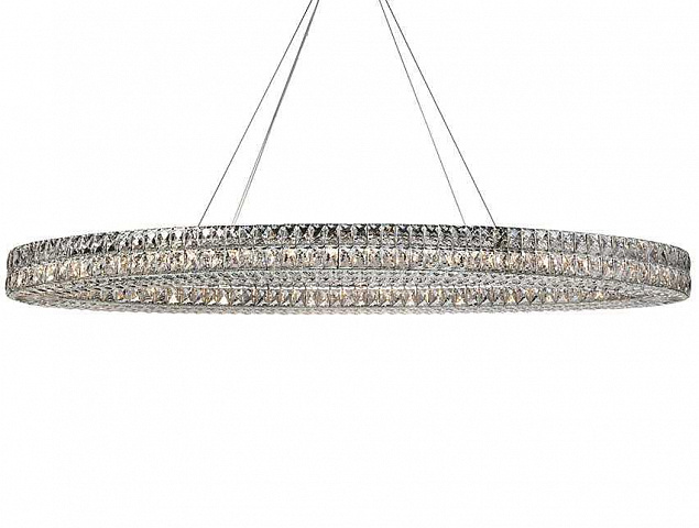 Подвесная люстра Newport 8550/160 C oval chrome