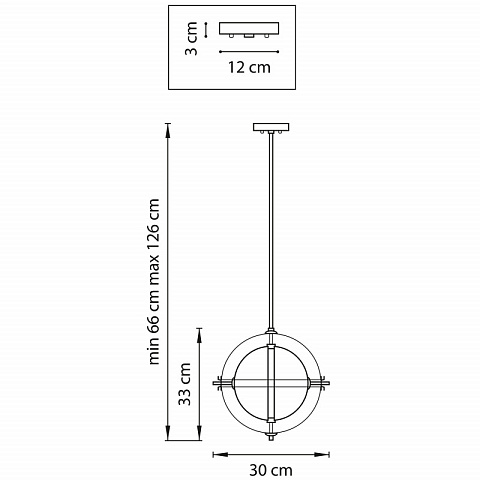 Подвесной светильник Lightstar 816033