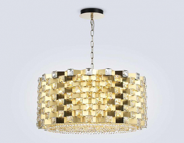 Подвесная люстра с хрусталем Ambrella light High Light LH41009