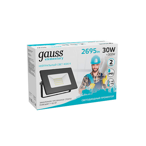 Прожектор Gauss 613100230