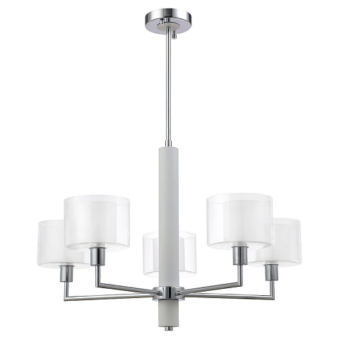 Люстра на штанге Crystal Lux MAESTRO SP-PL5 CHROME