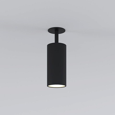 Встраиваемый светодиодный спот Elektrostandard Diffe 25066/Led черный a058211