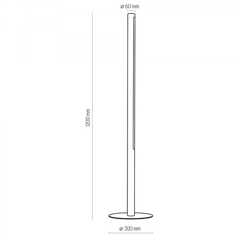 Торшер TK Lighting 1409 Rollo