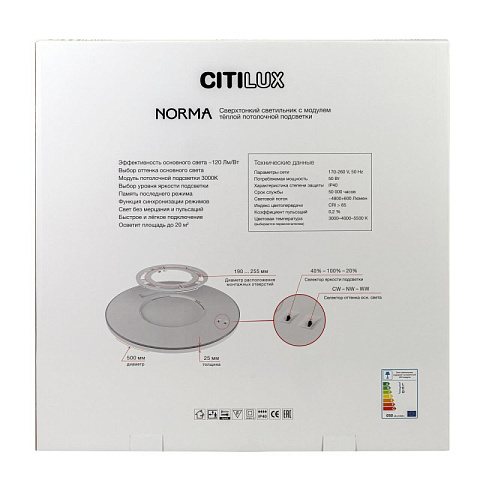 Накладной светильник Citilux CL748500