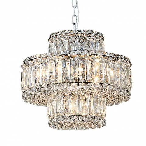 Подвесная люстра Newport 8458+3/C chrome